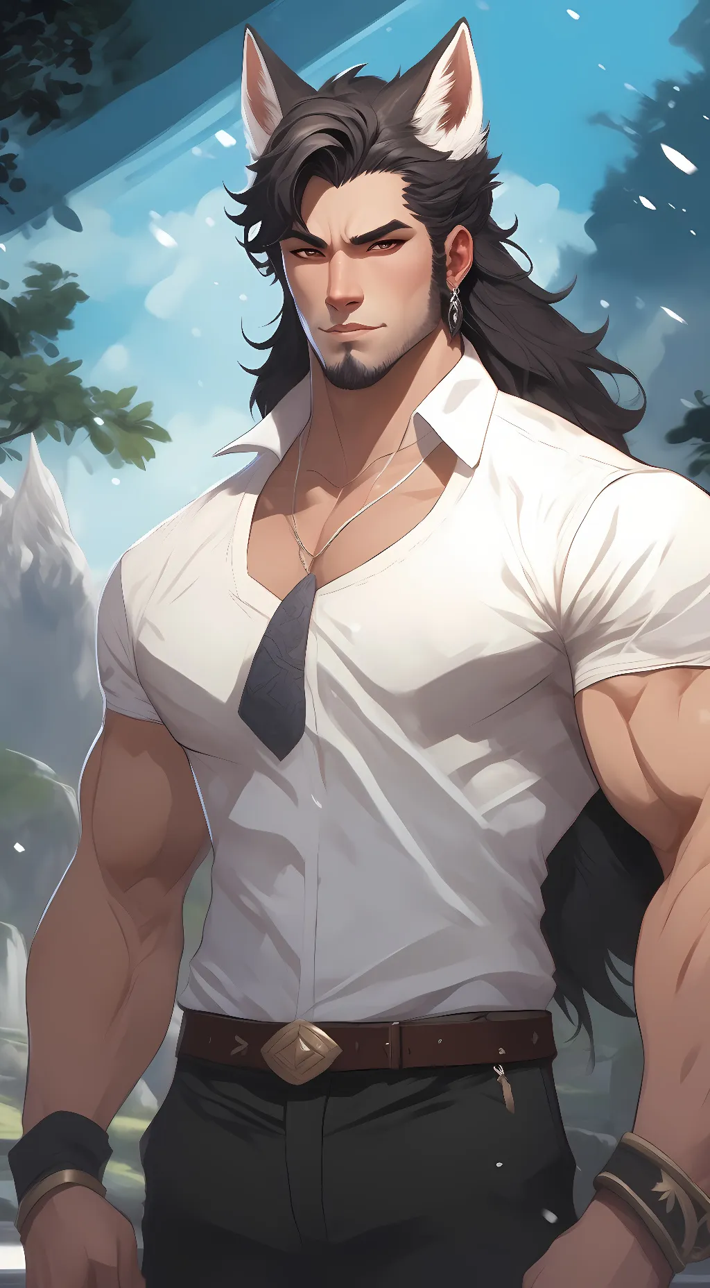 ai character: Eric  background