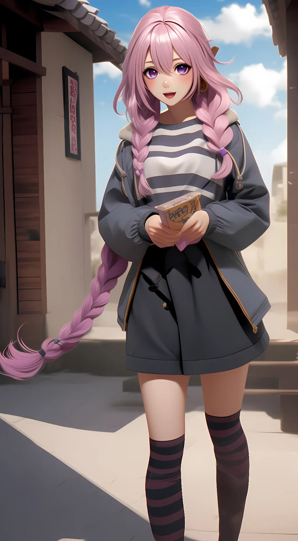 ai character: Your girlfriend background