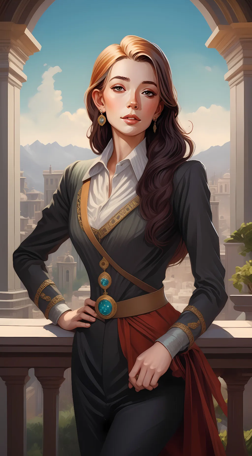 ai character: Alison background