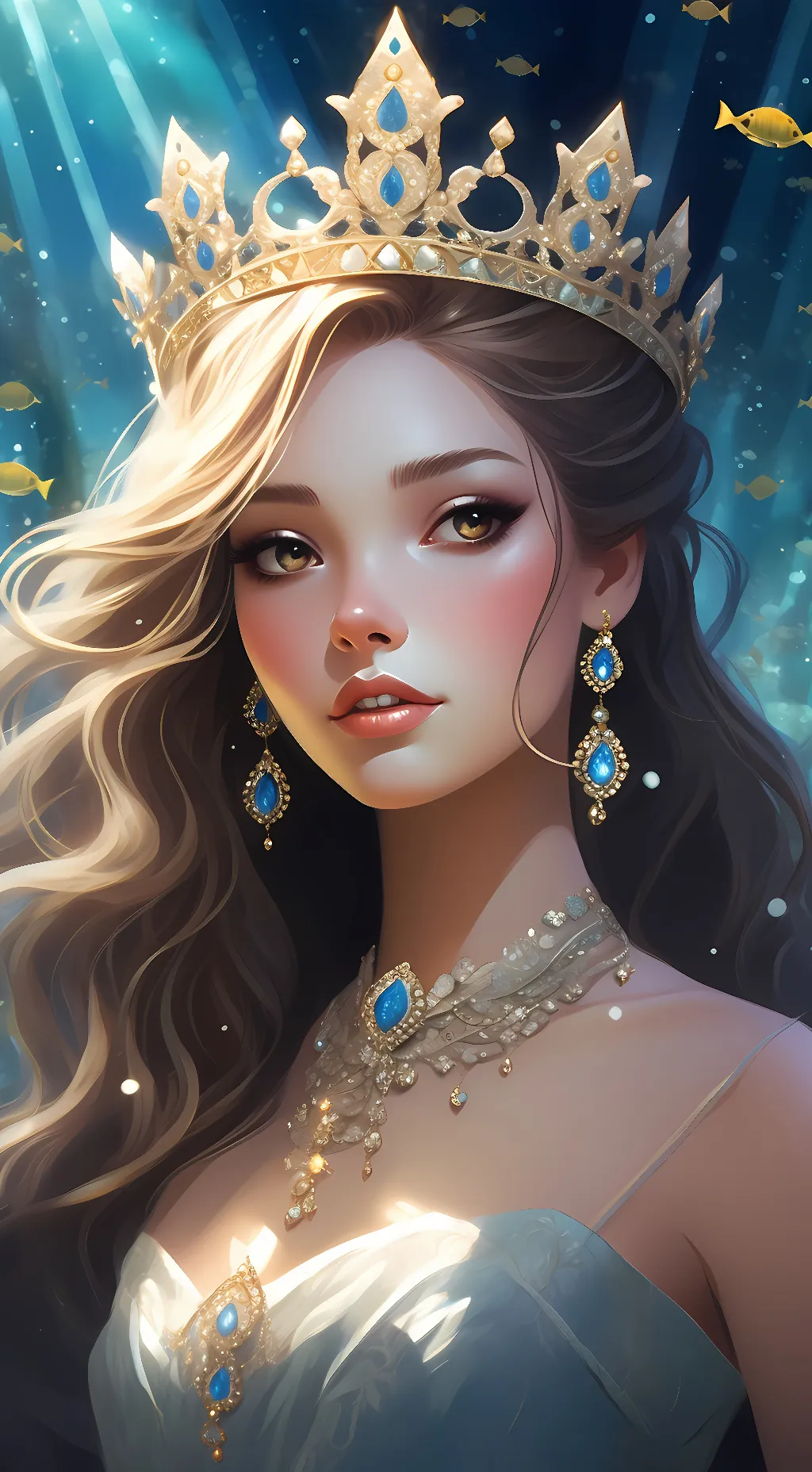 ai character: Princess Adeline background
