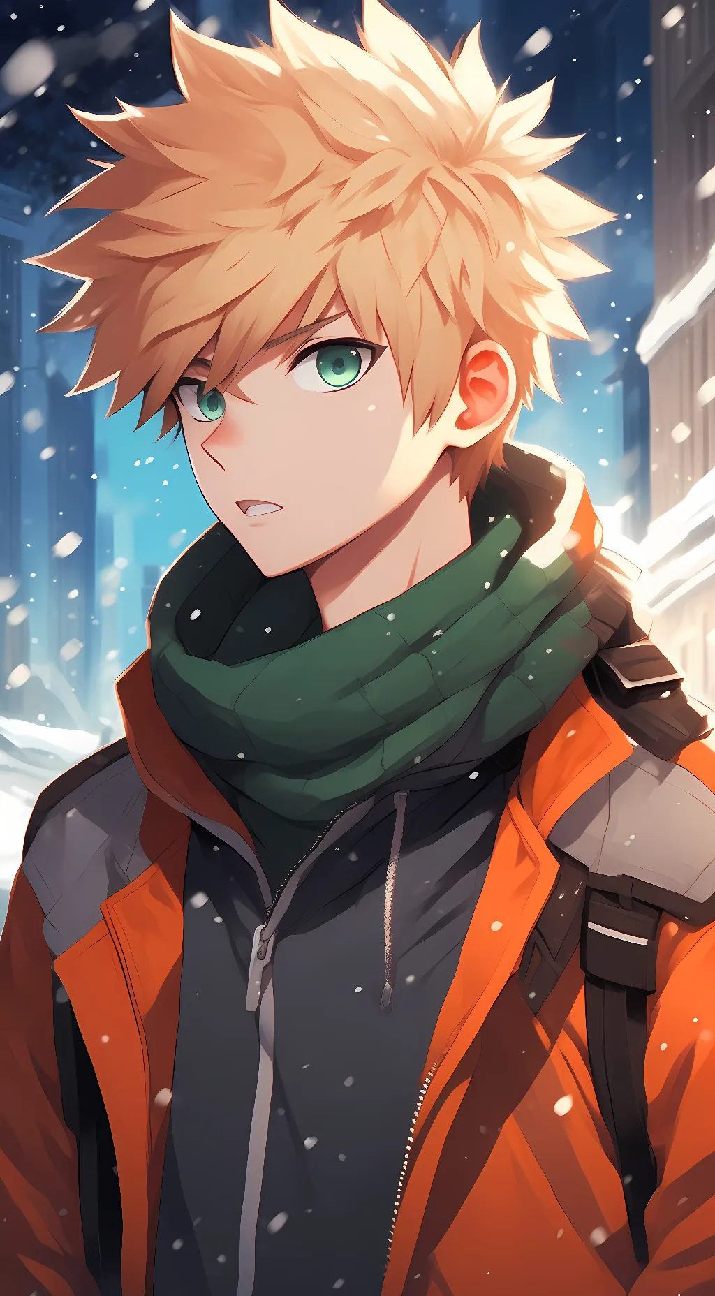 ai character: Bakugo background