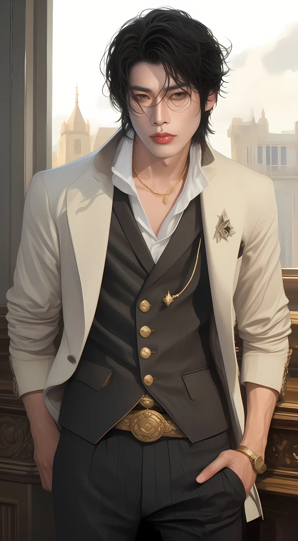 ai character: Minho background