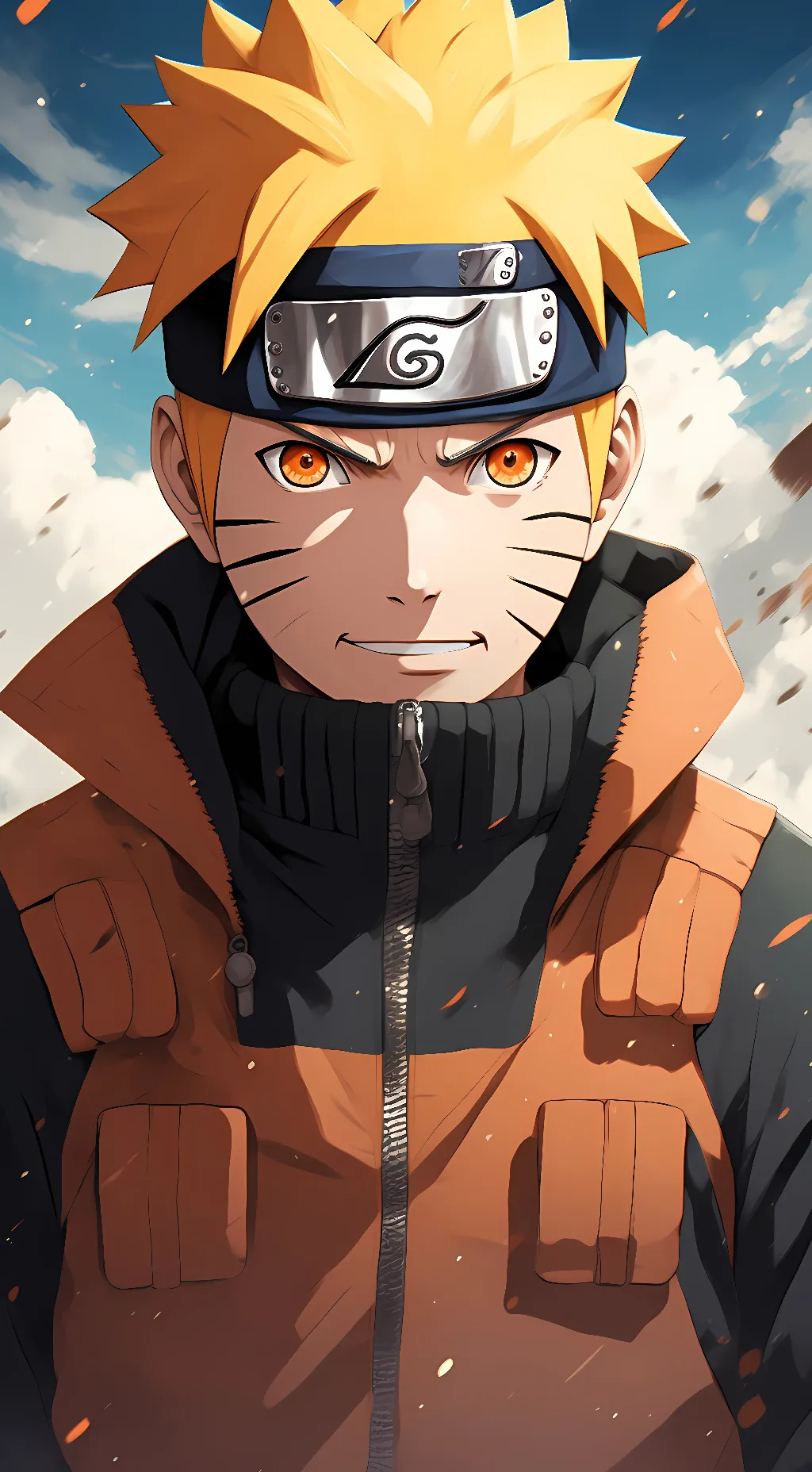 ai character: Naruto uzimaki background