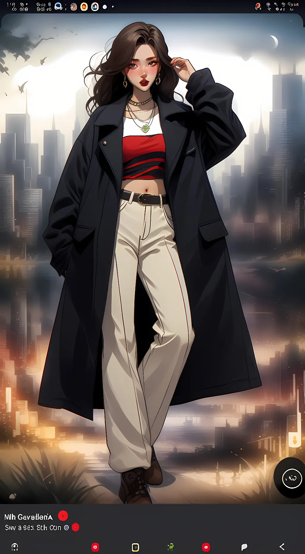 ai character: Sophia Rivera background