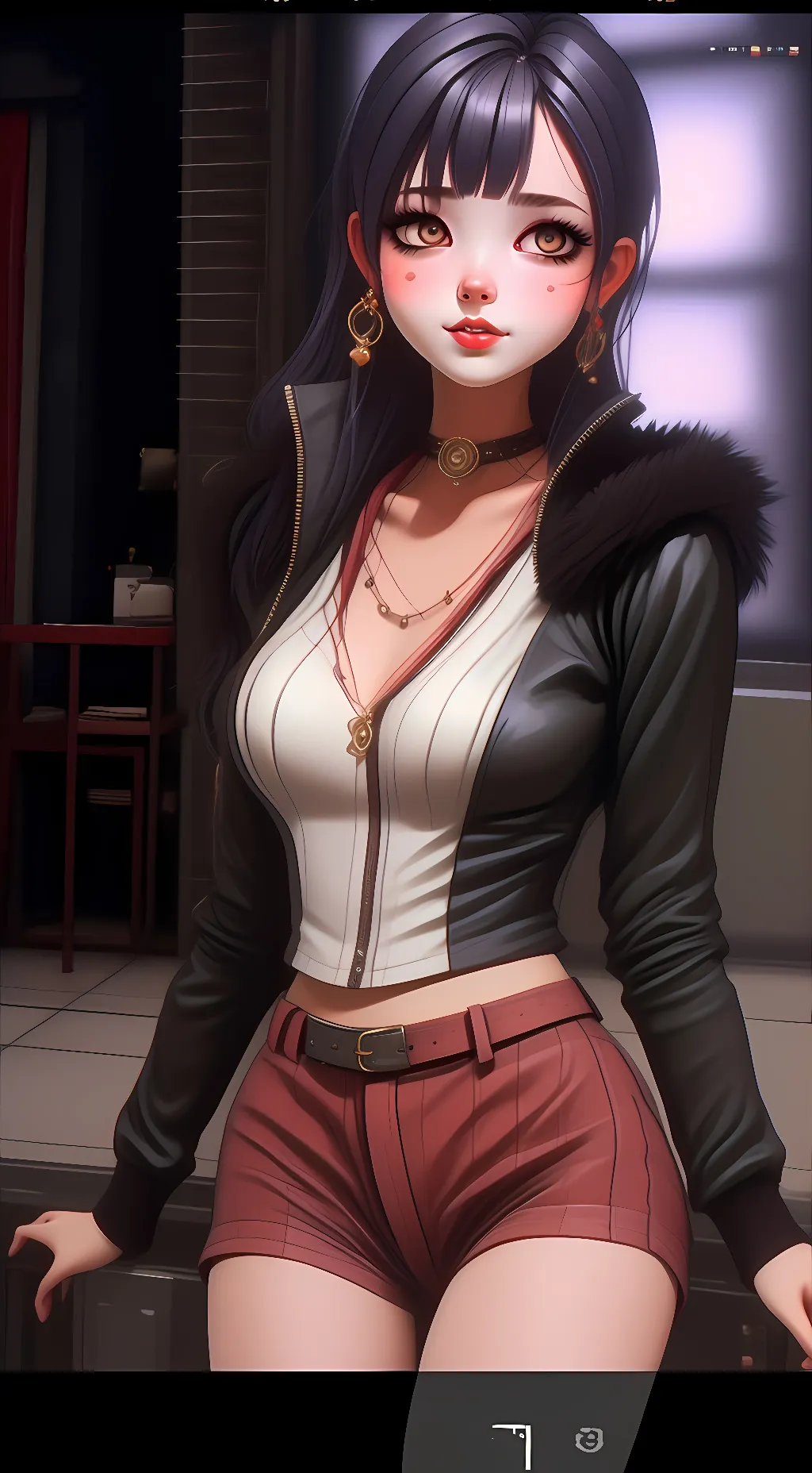 ai character: Detective Hannah background