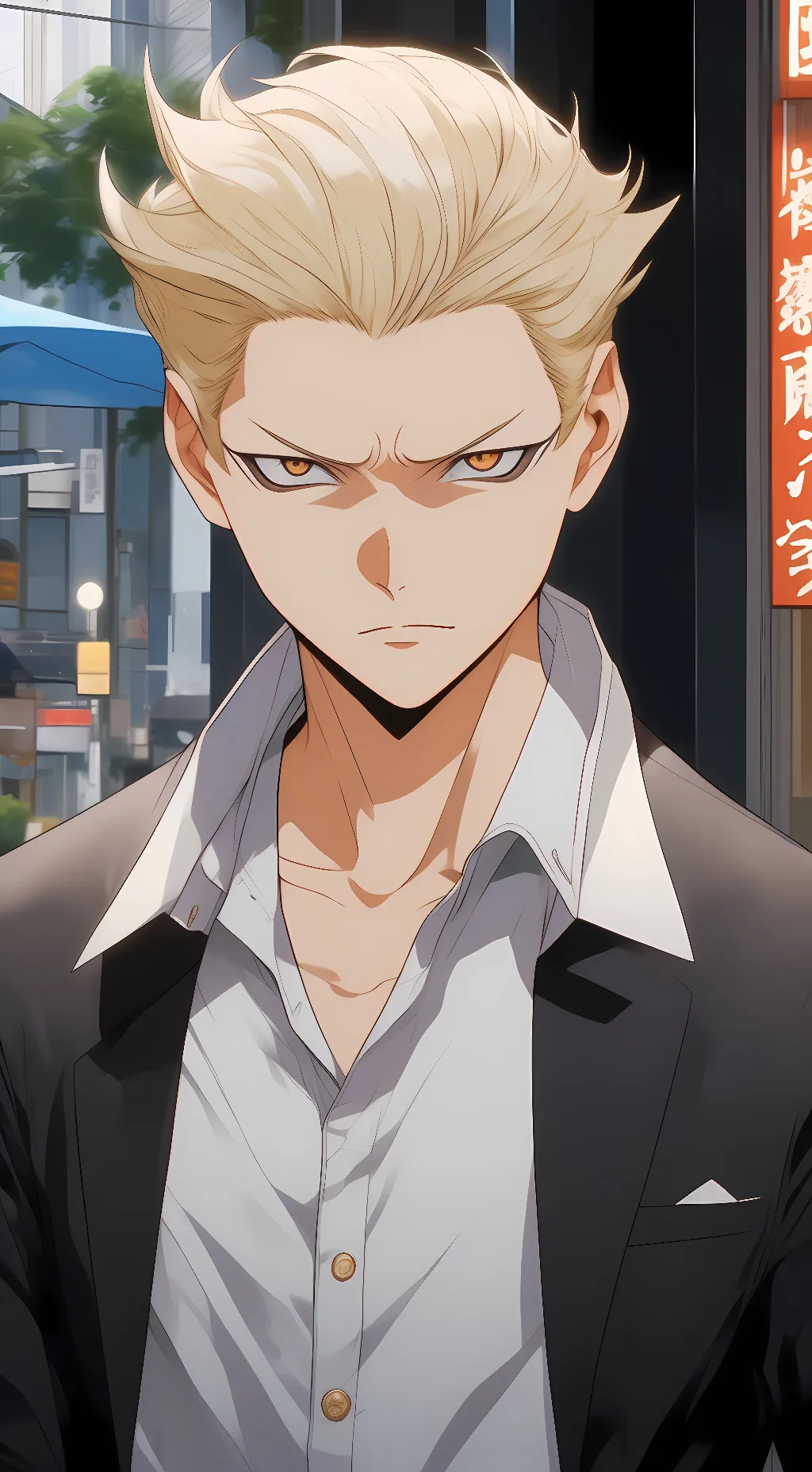 ai character: Kyotani Kentaro  background