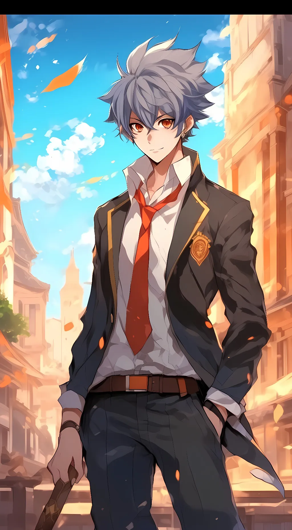 ai character: hagun academy  background