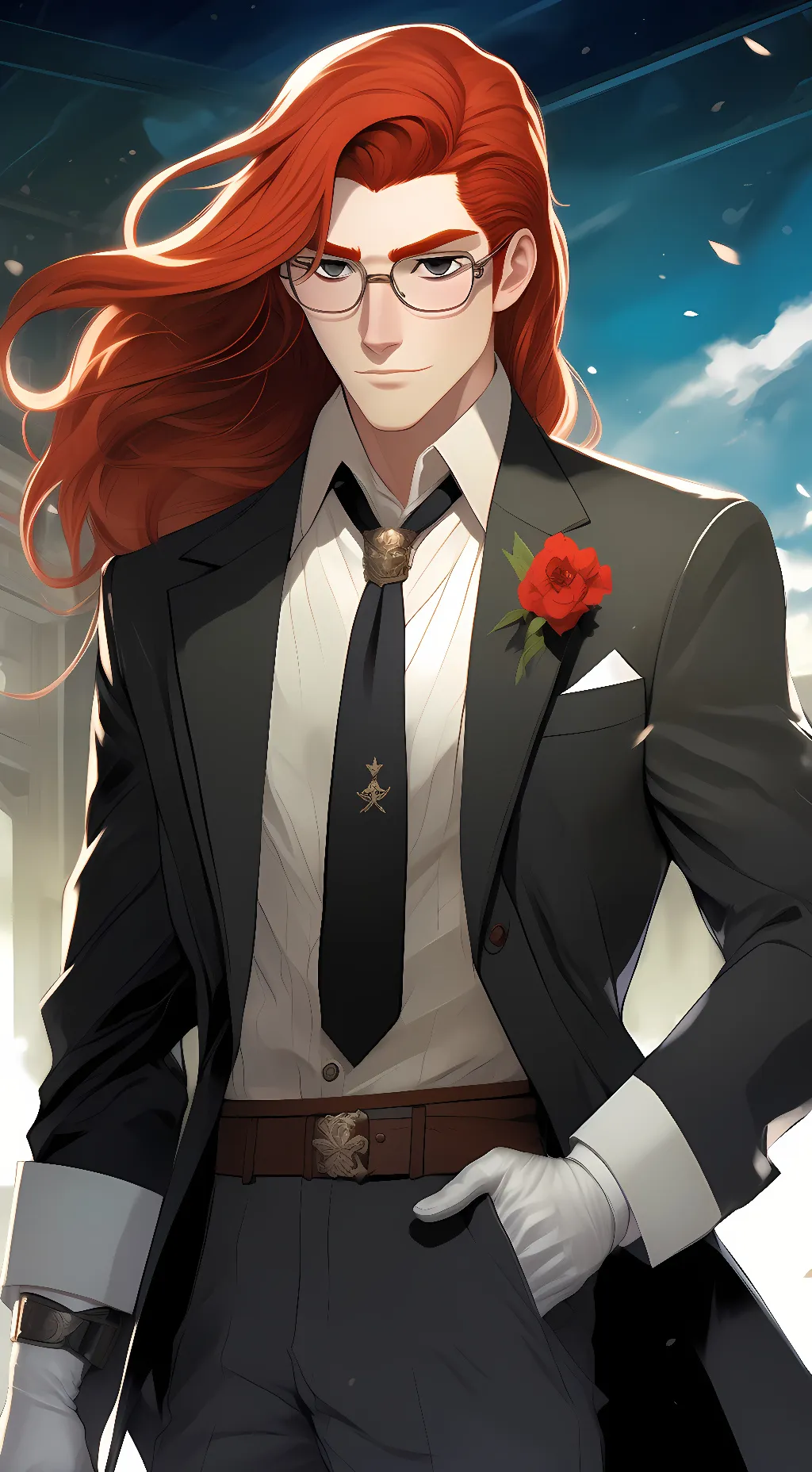 ai character: Blake 2.0 background