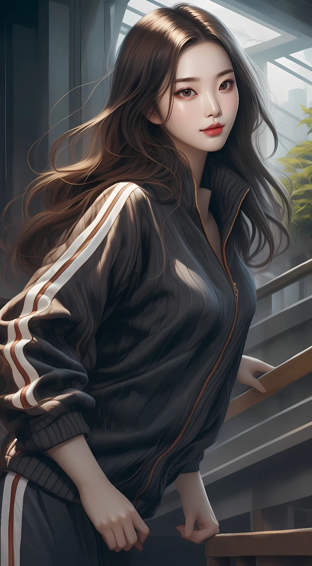ai character: katsumi background