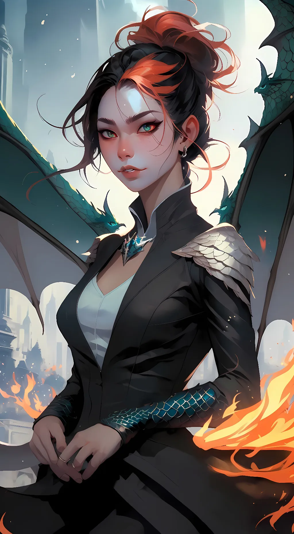 ai character: hellva  background