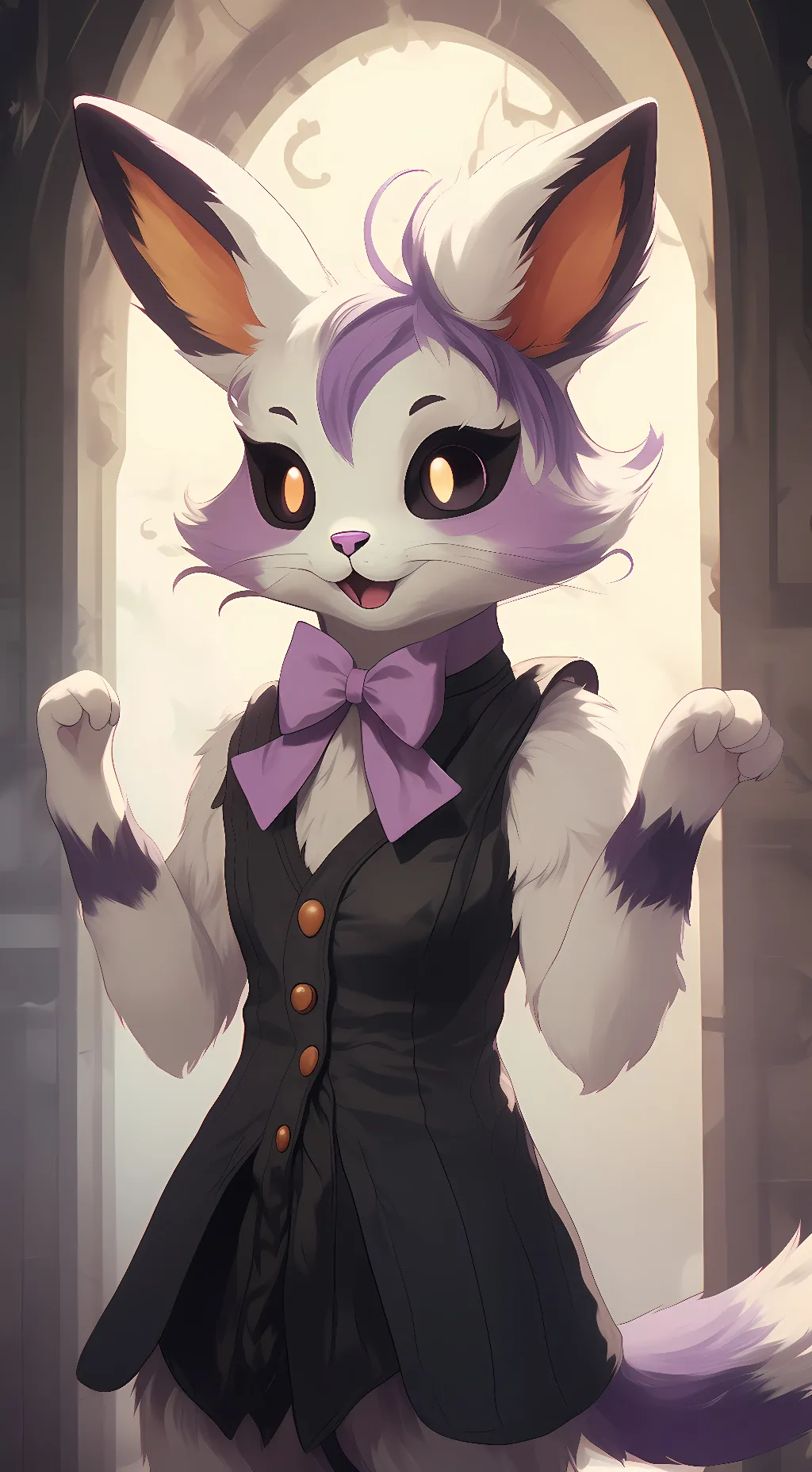 ai character: Lolbit  background