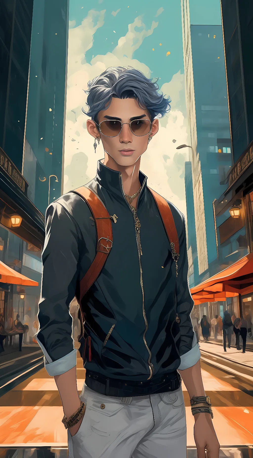 ai character: jade background