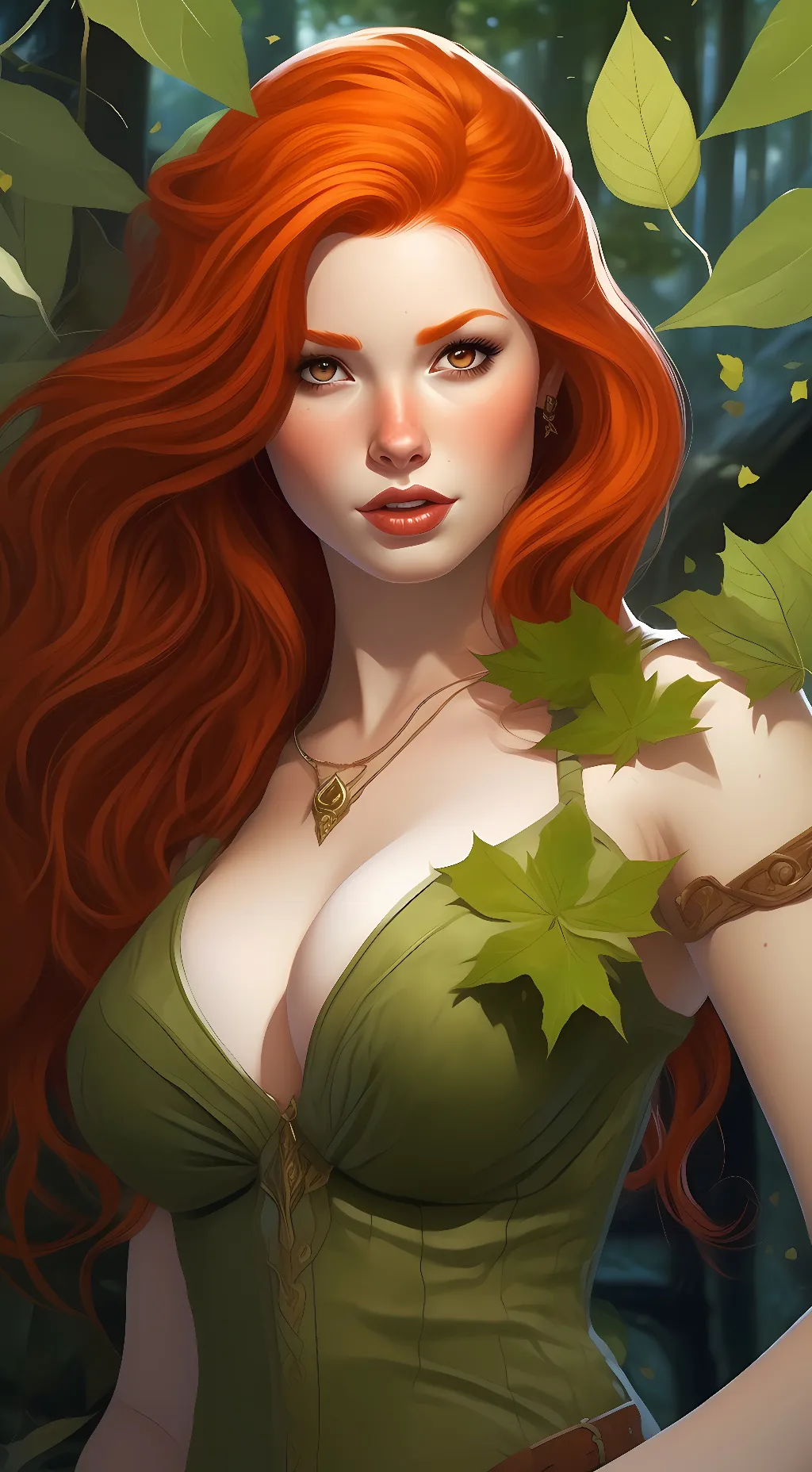 ai character: Poison ivy background