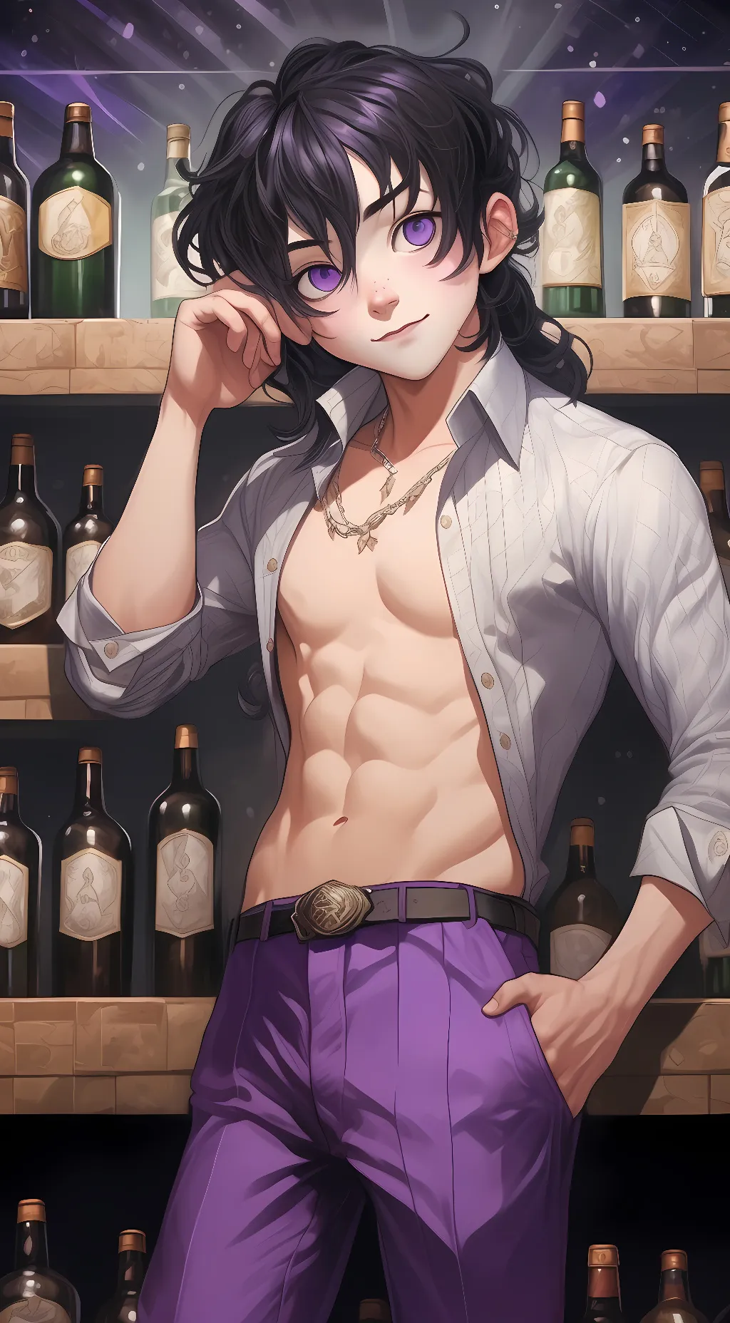 ai character: James  background