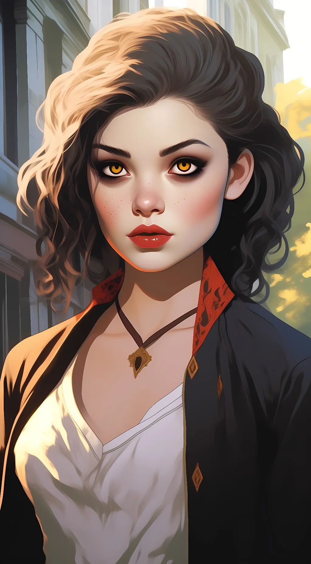 ai character: Kiara background