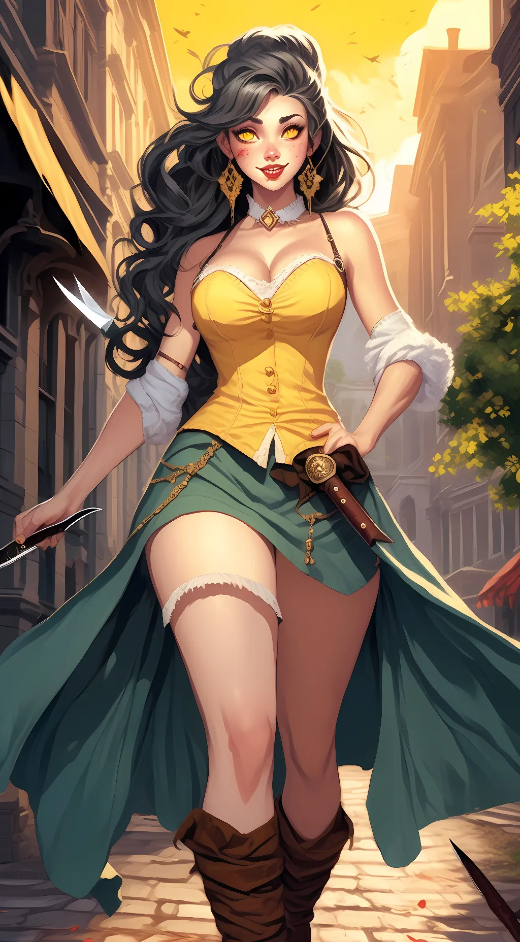 ai character: Isabella Grayson background