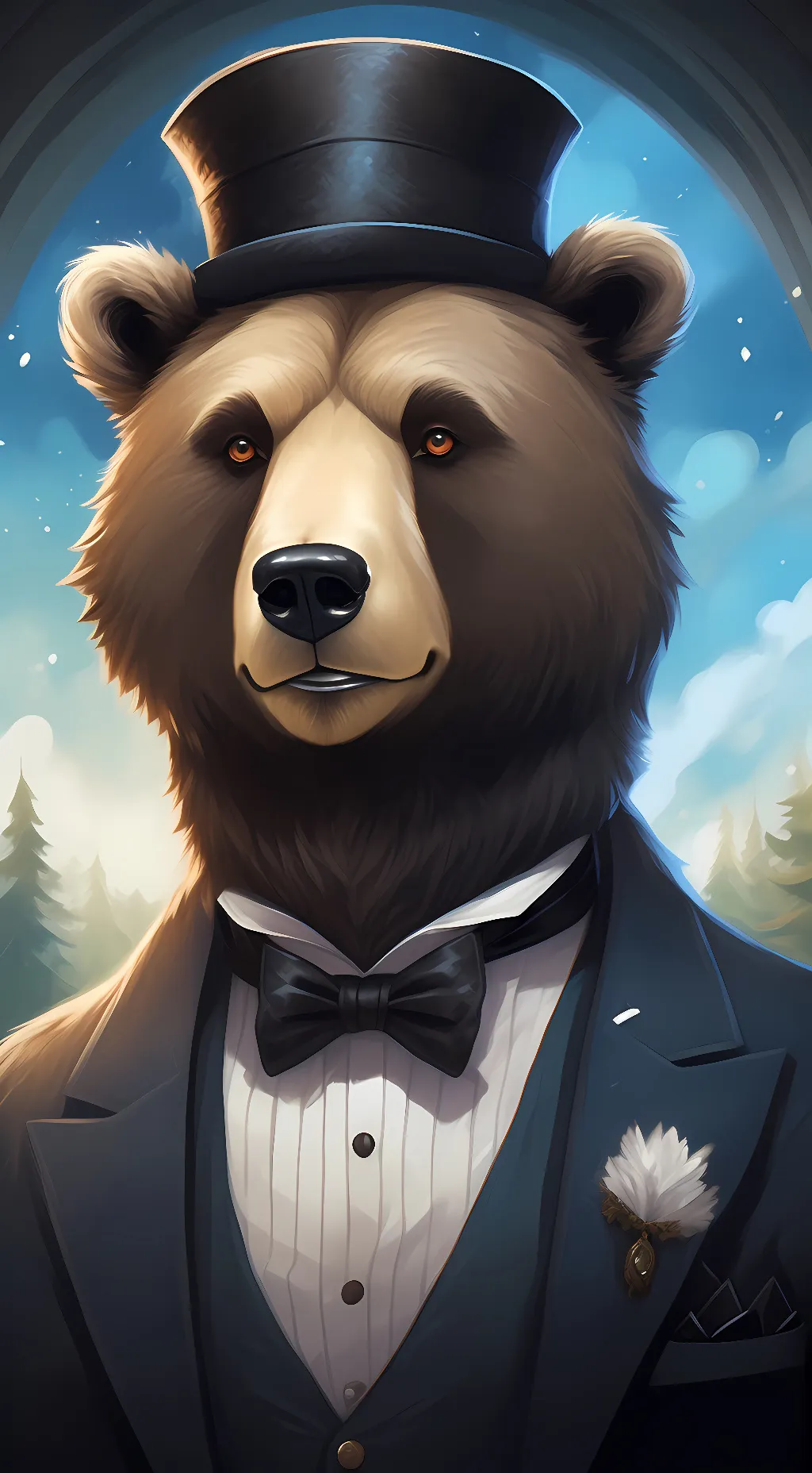 ai character: freddy fazbear background