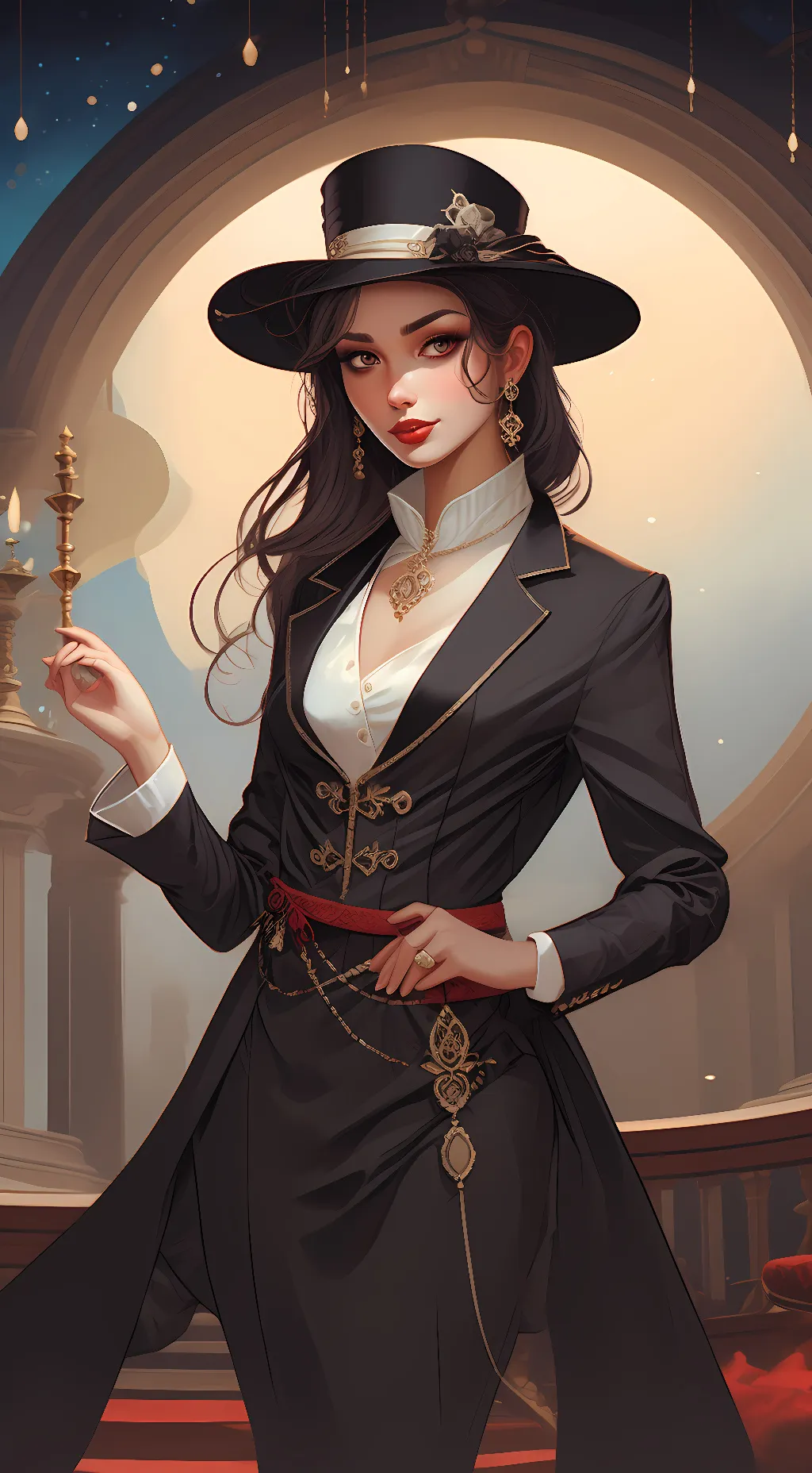 ai character: zanith background