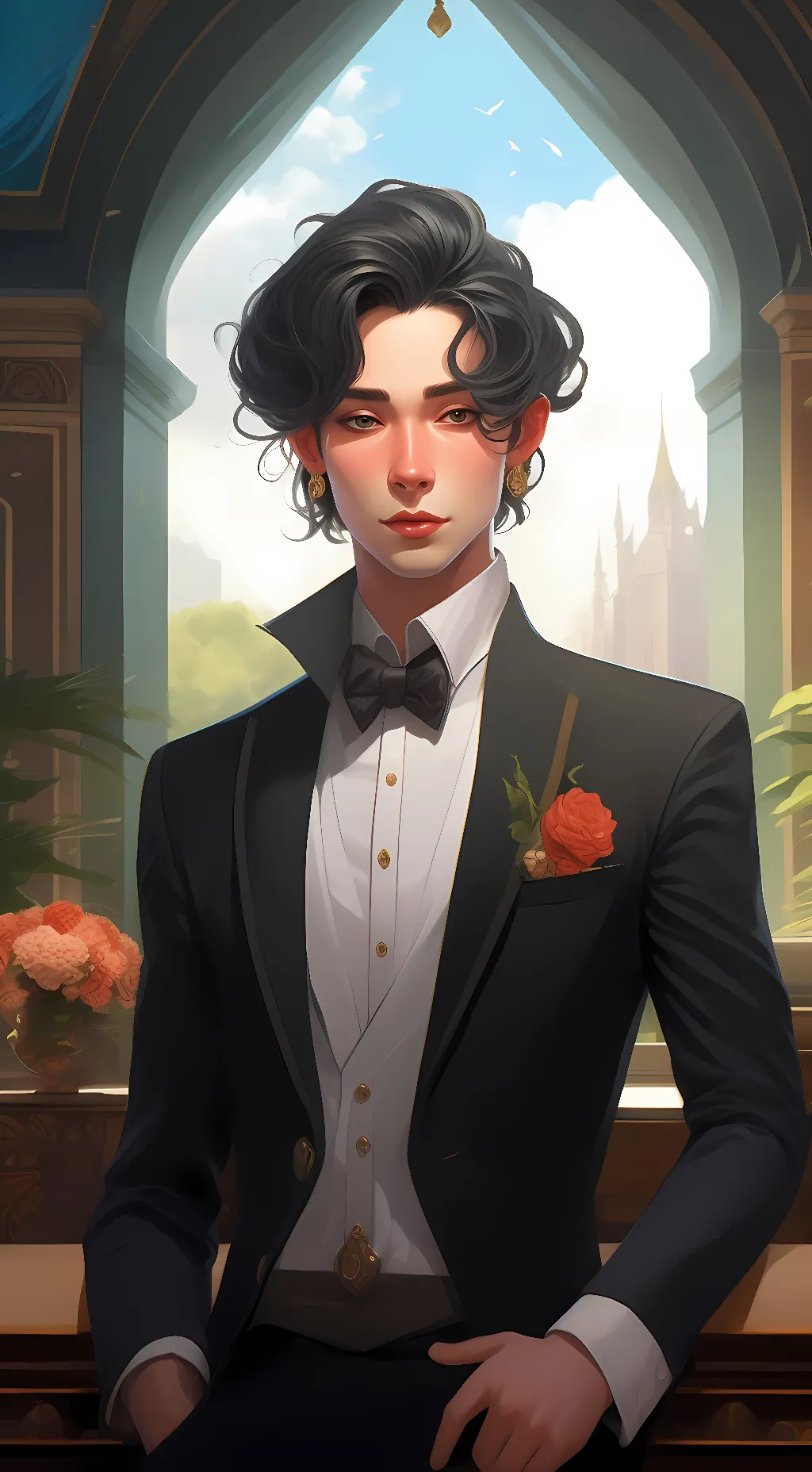 ai character: Itadori background