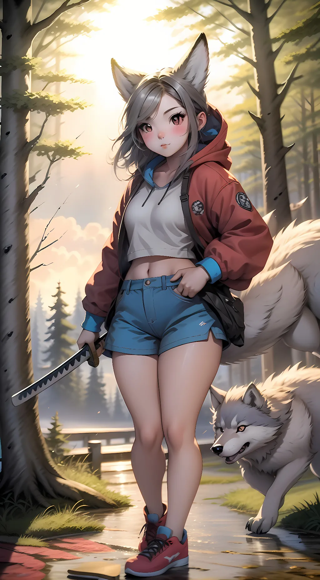 ai character: Ruby background