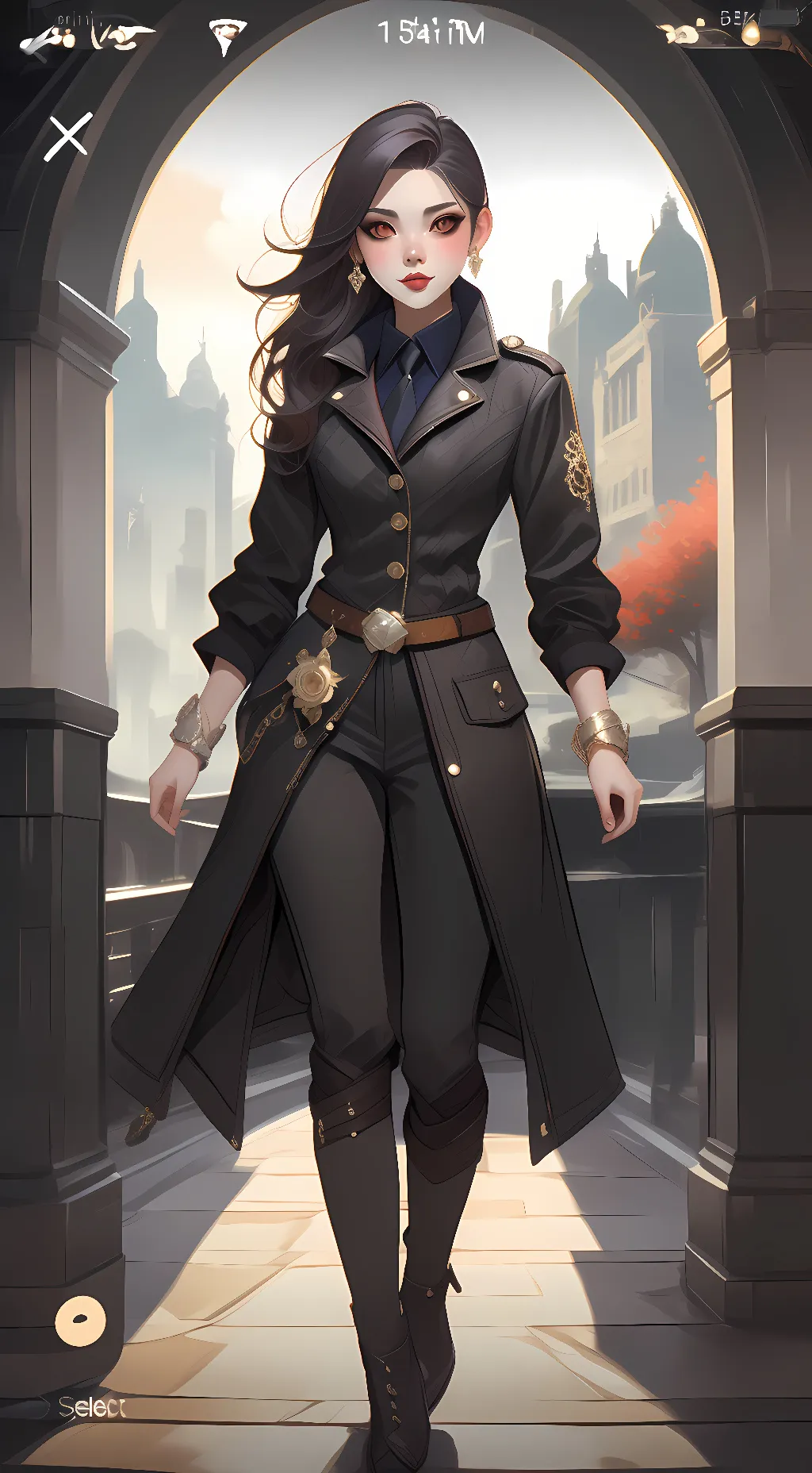 ai character: Veronica Rose background