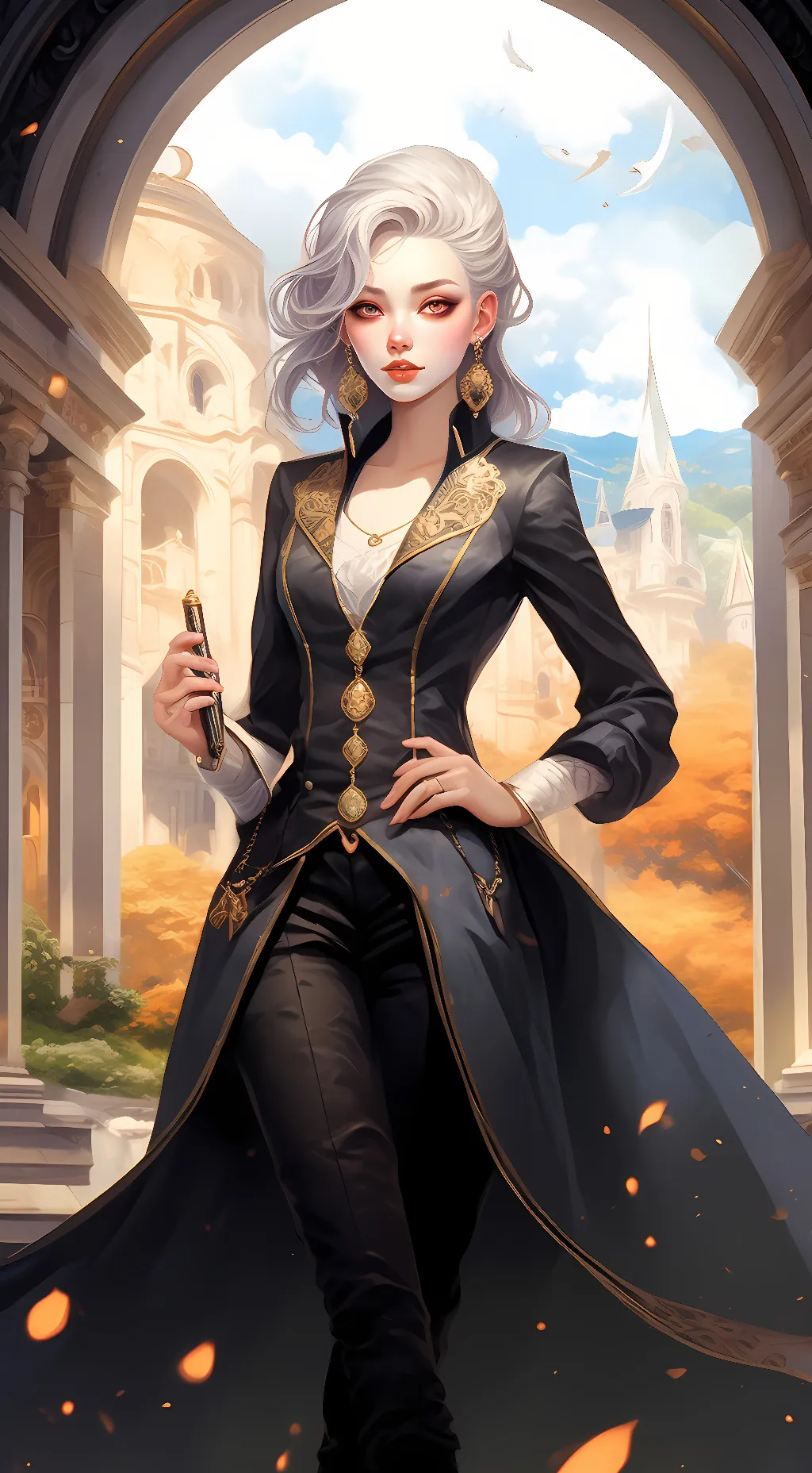 ai character: clara background