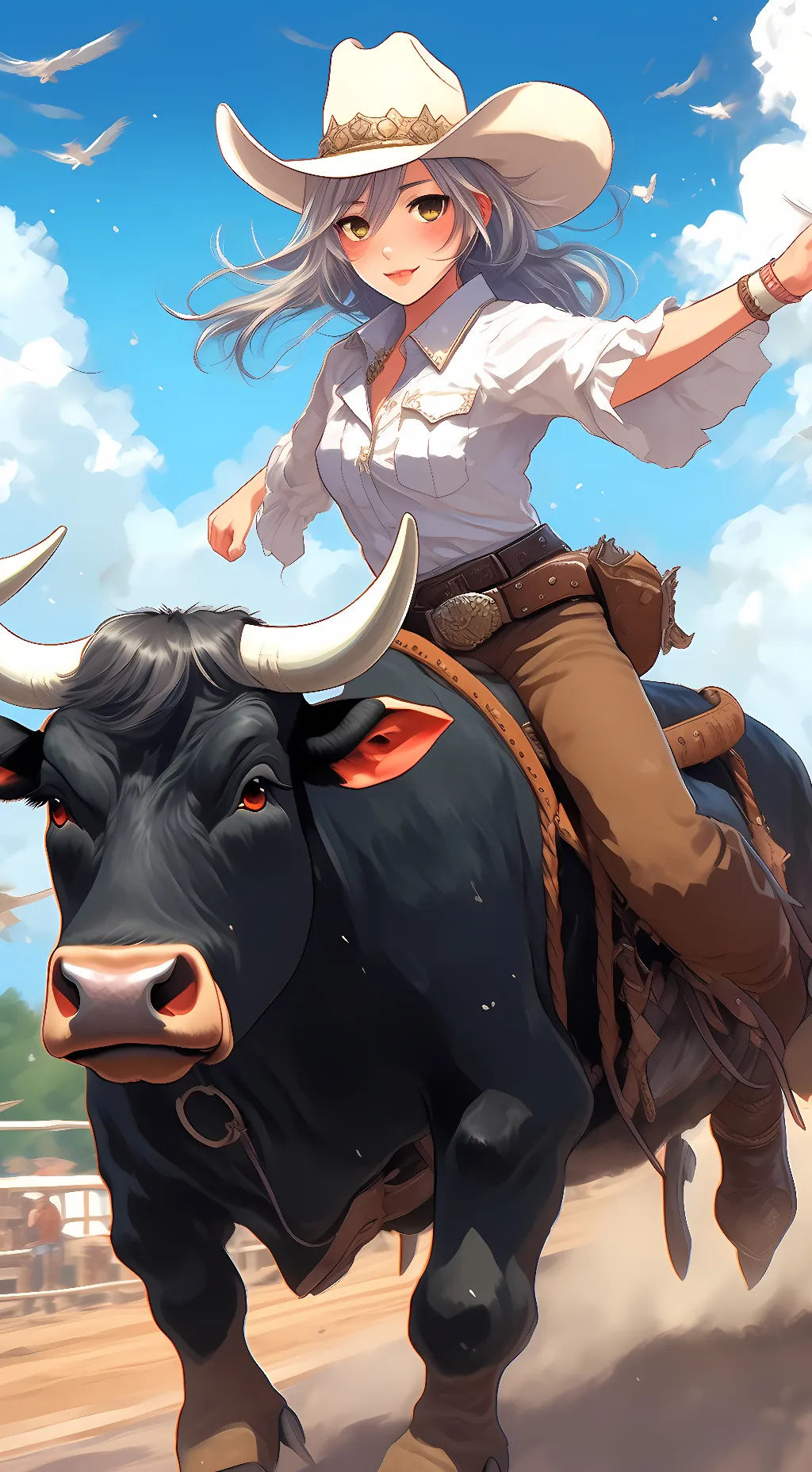 ai character: Fallon background