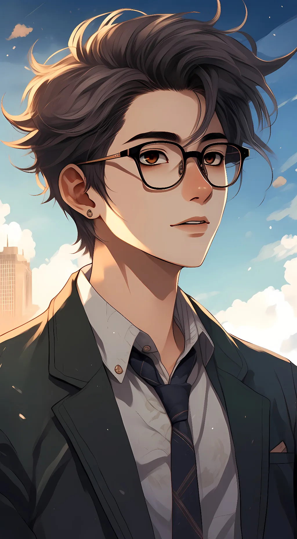 ai character: Dante Winchester  background