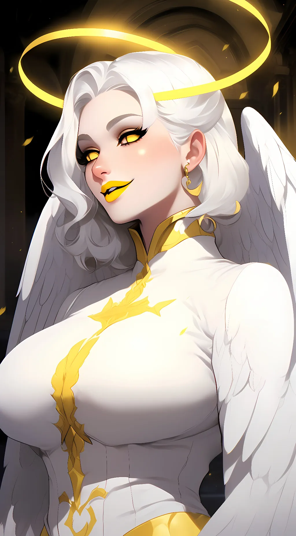 ai character: Goddess Maria  background