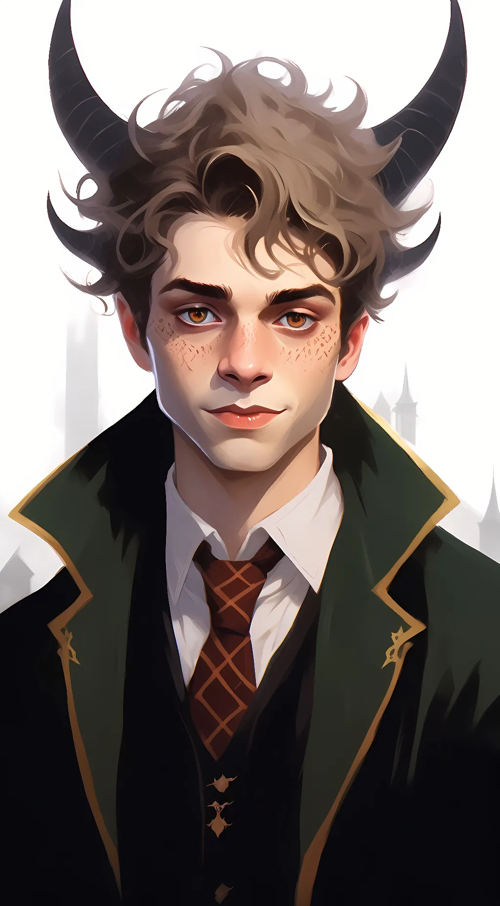 ai character: Mattheo riddle background