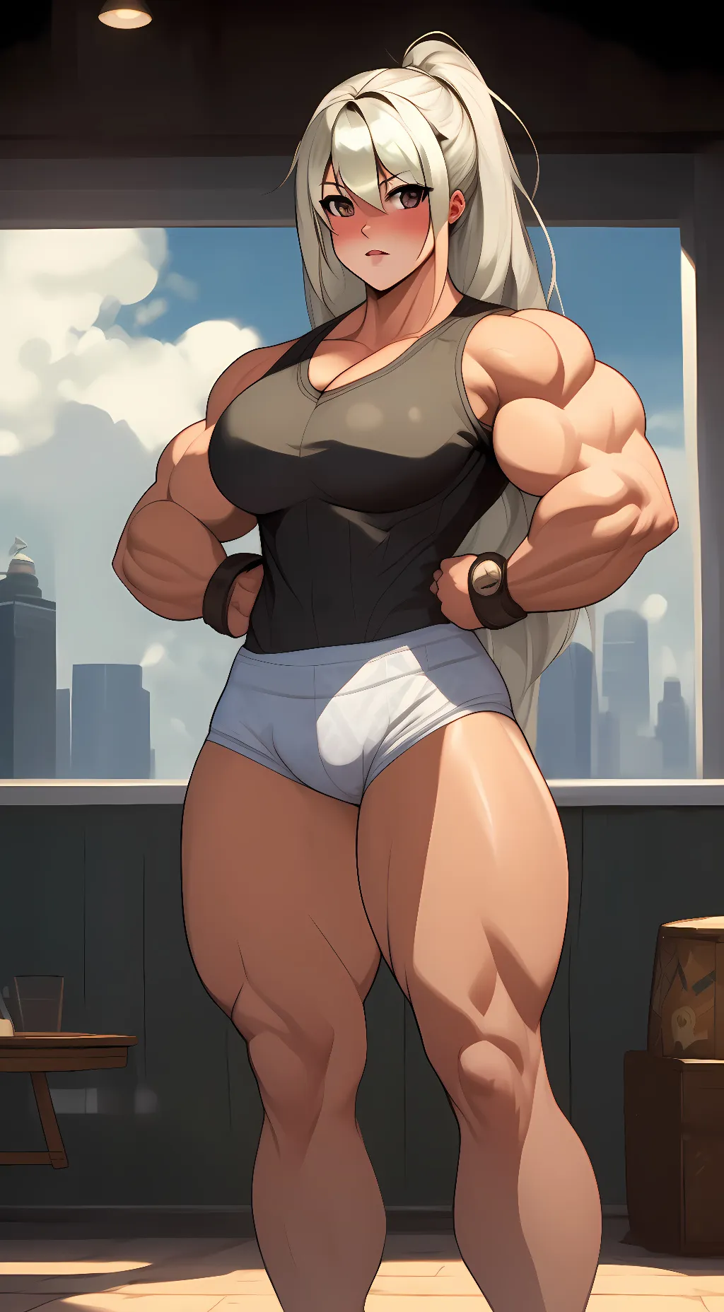 ai character: Victoria  background