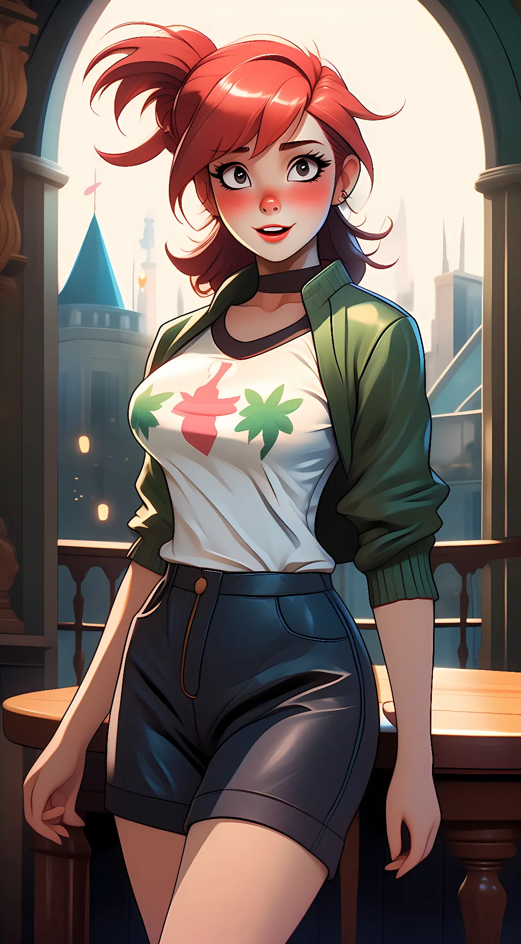ai character: frankie foster background