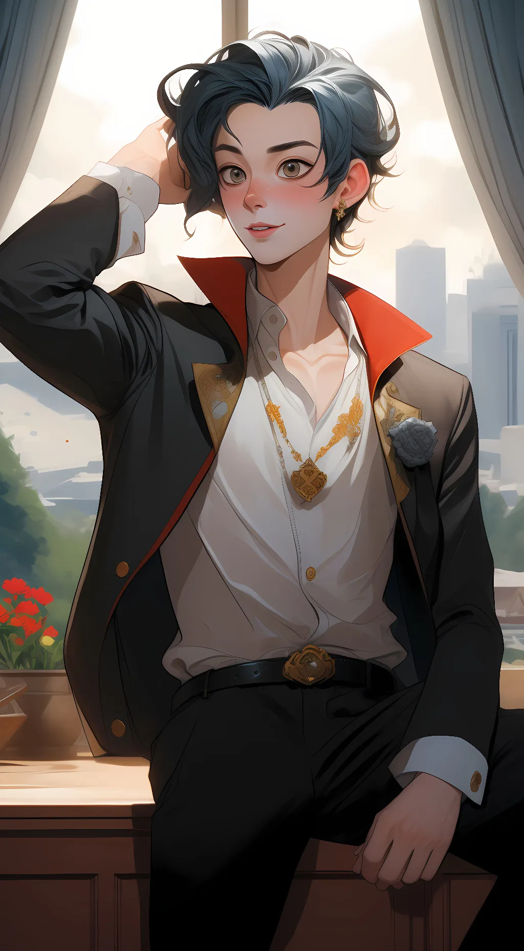 ai character: Dan background