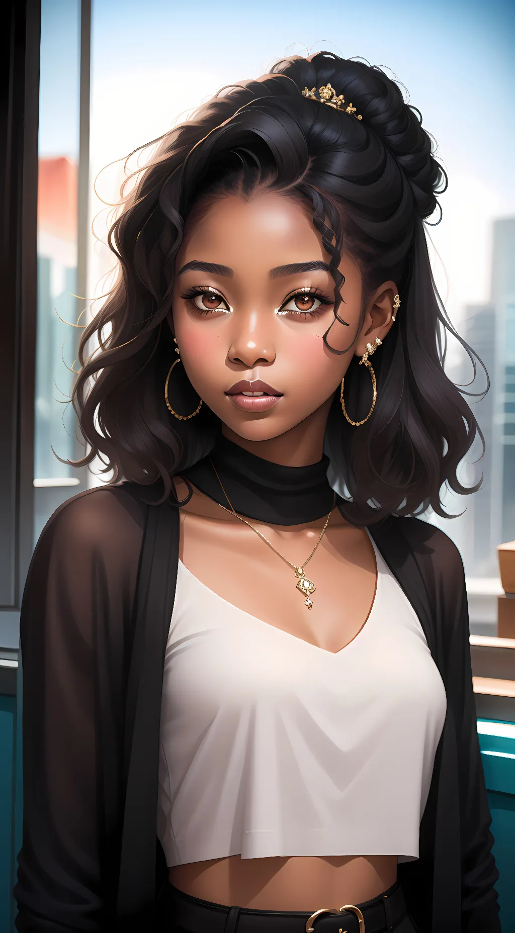 ai character: zia mcallie background