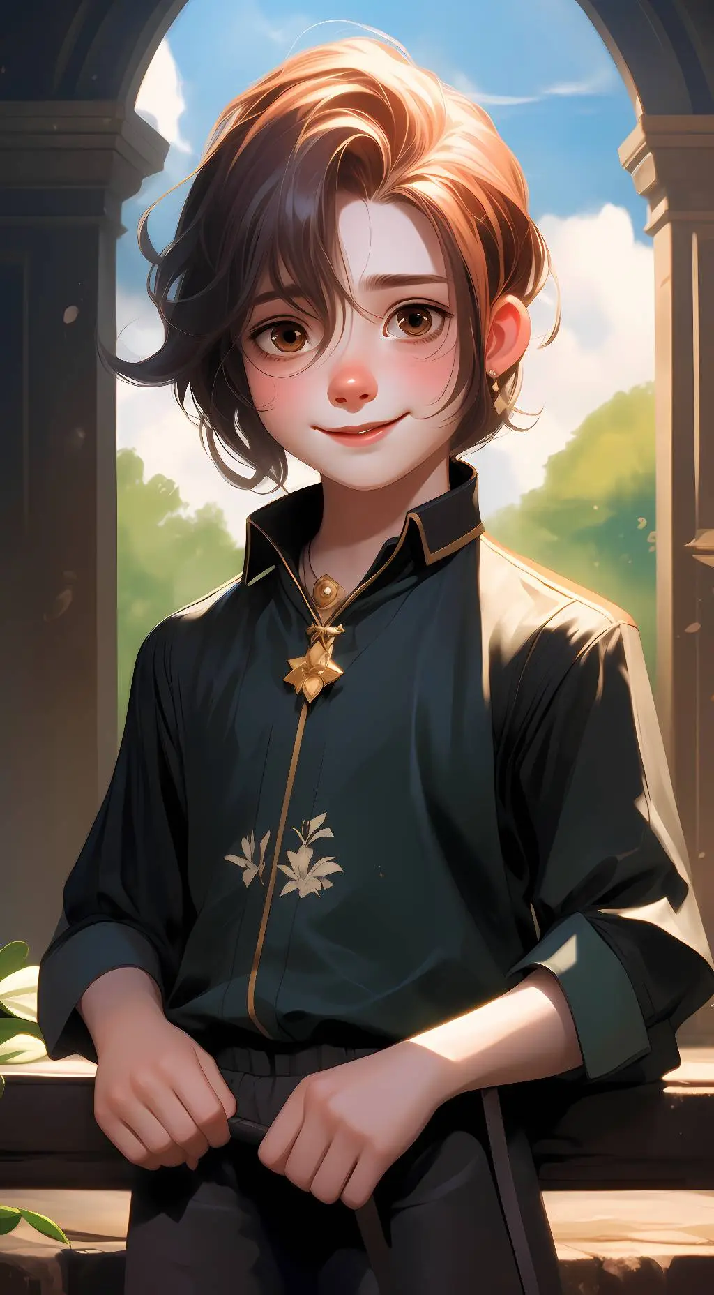 ai character: Lily background