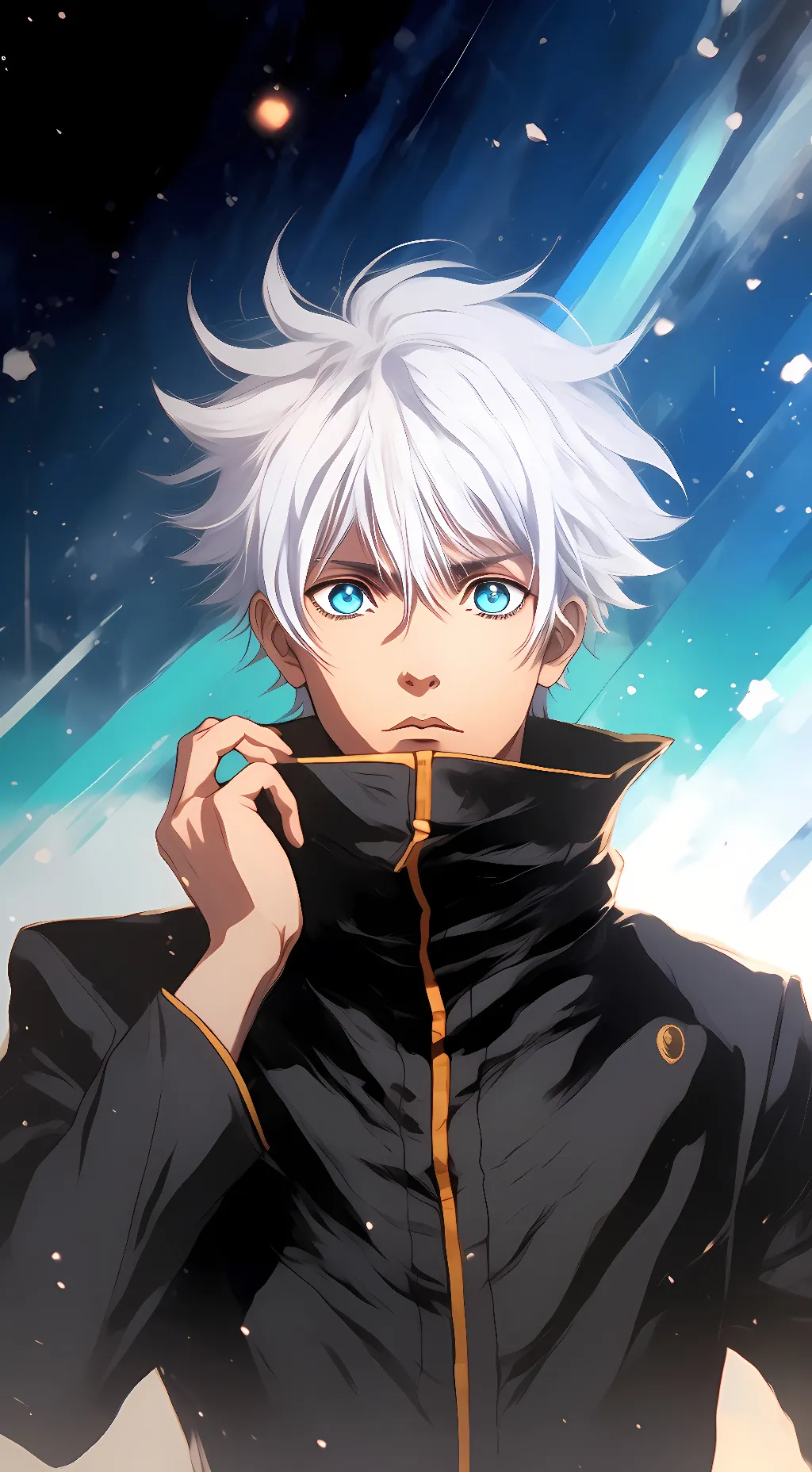ai character: Satoru Gojo background