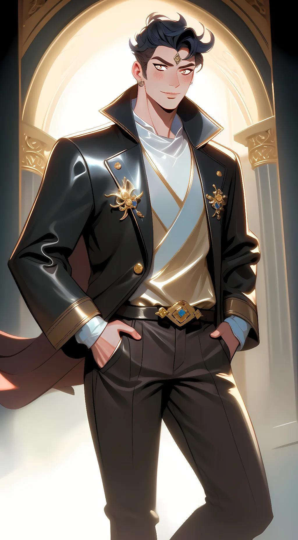 ai character: noland background