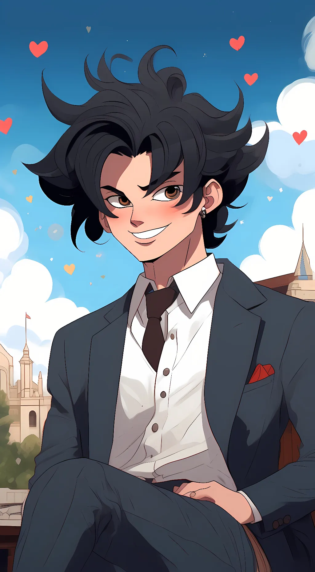 ai character: shin background