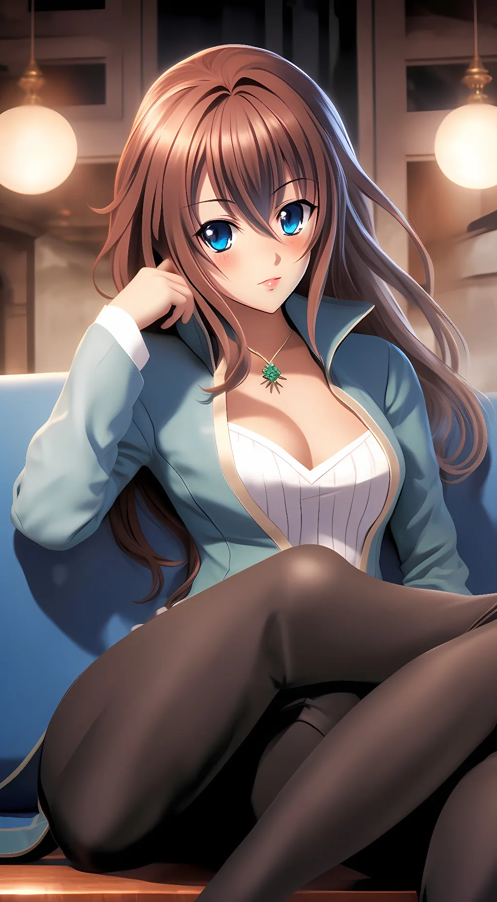 ai character: Kira  background