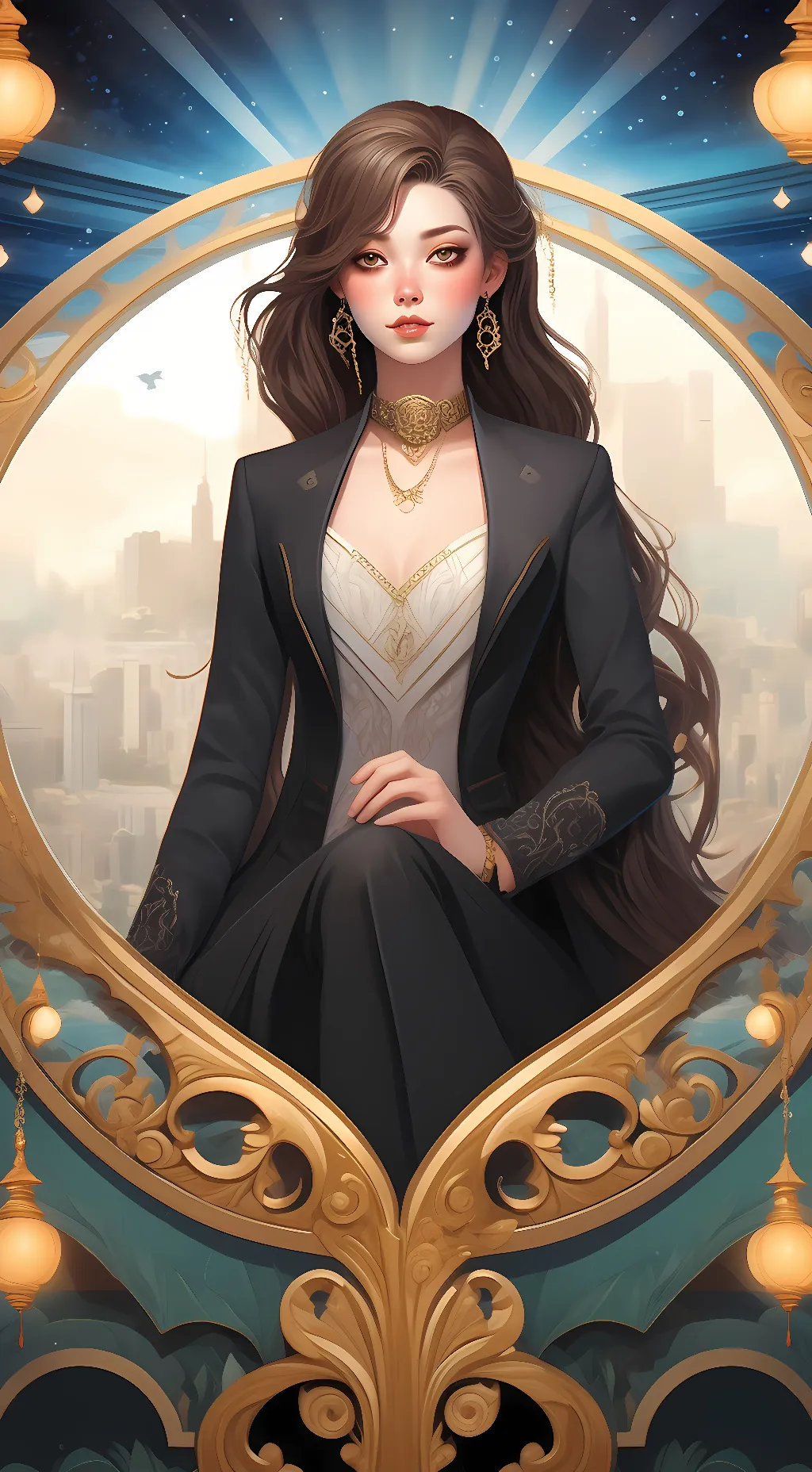 ai character: Hailey background