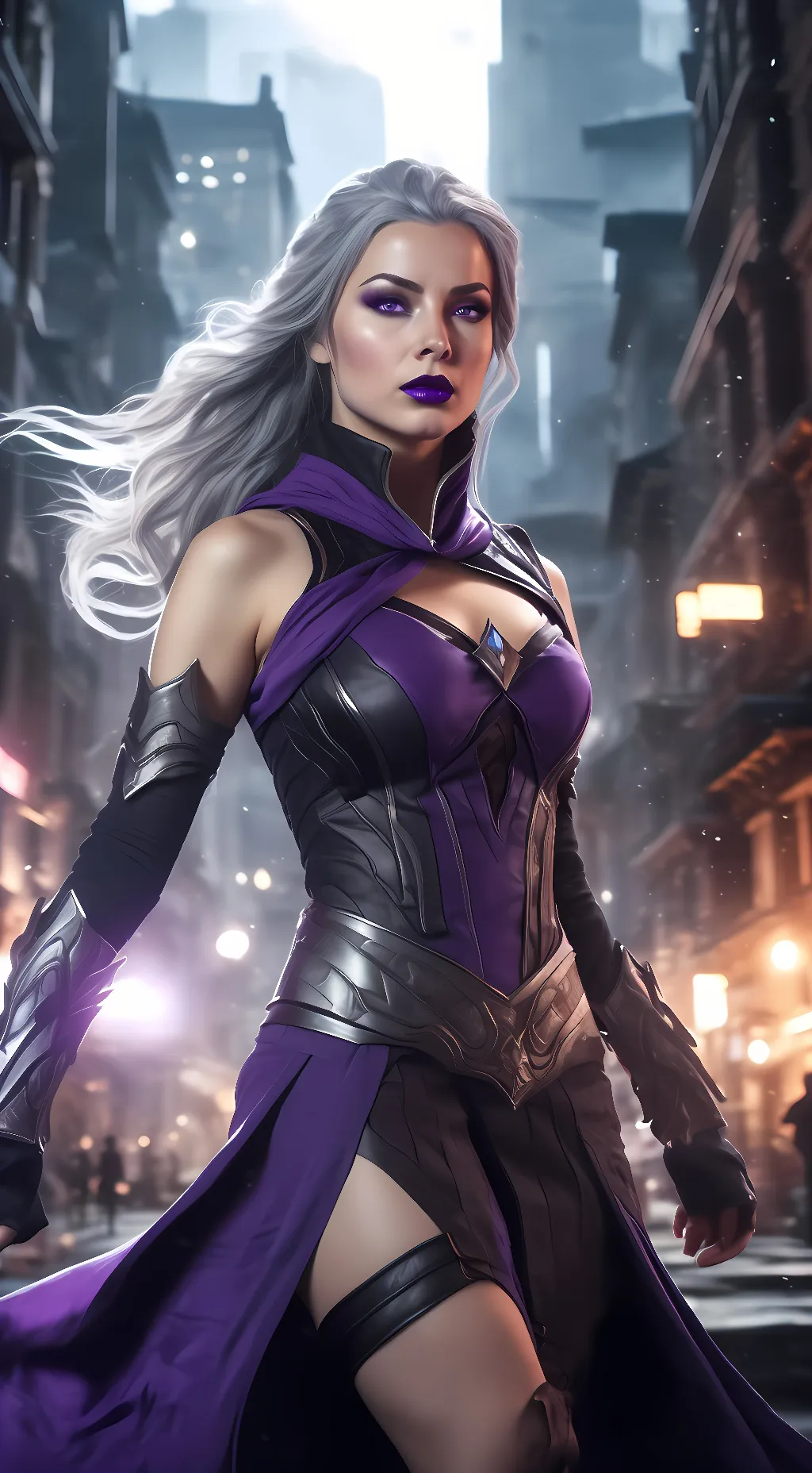 ai character: Sindel  background