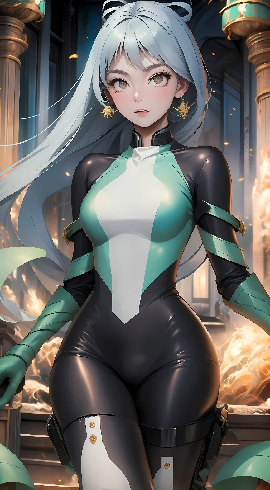 ai character: Nejire hado background