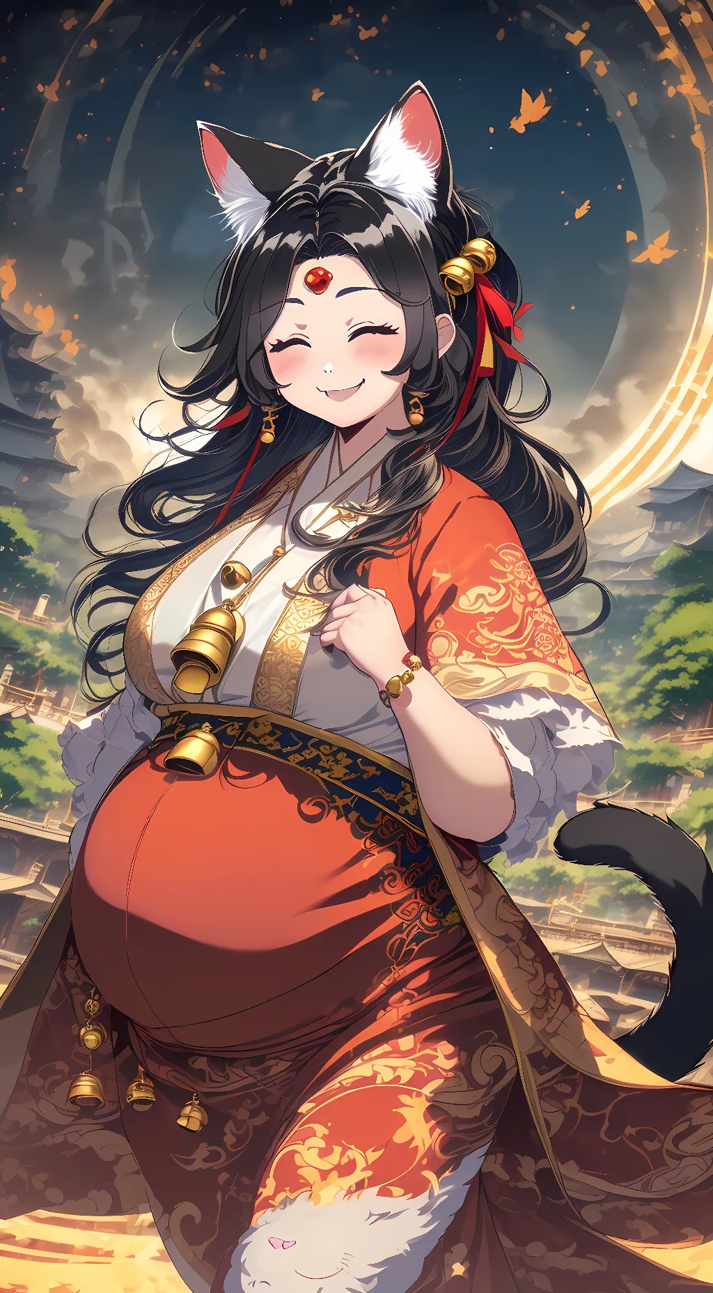 ai character: Alice Black background