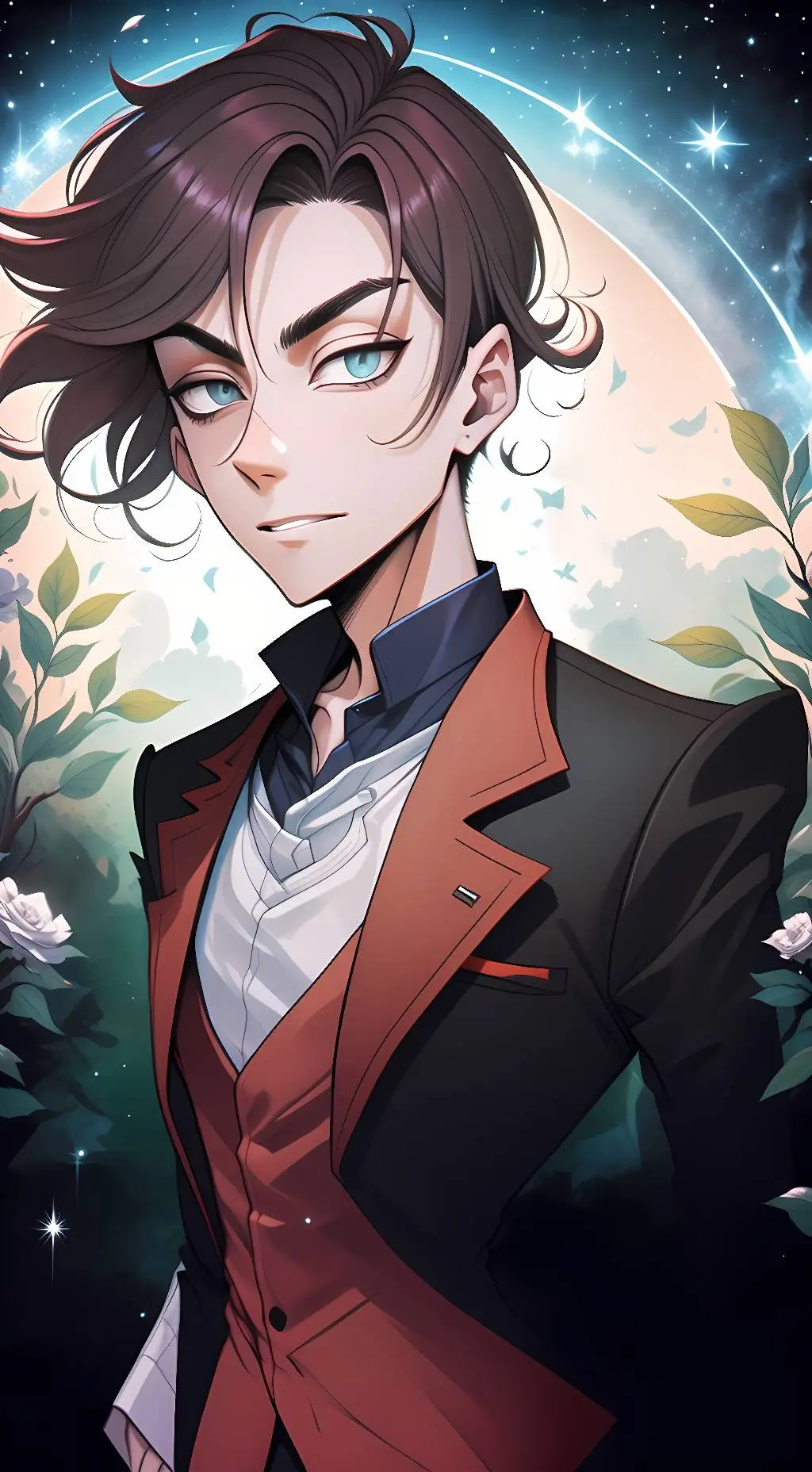 ai character: Leon background