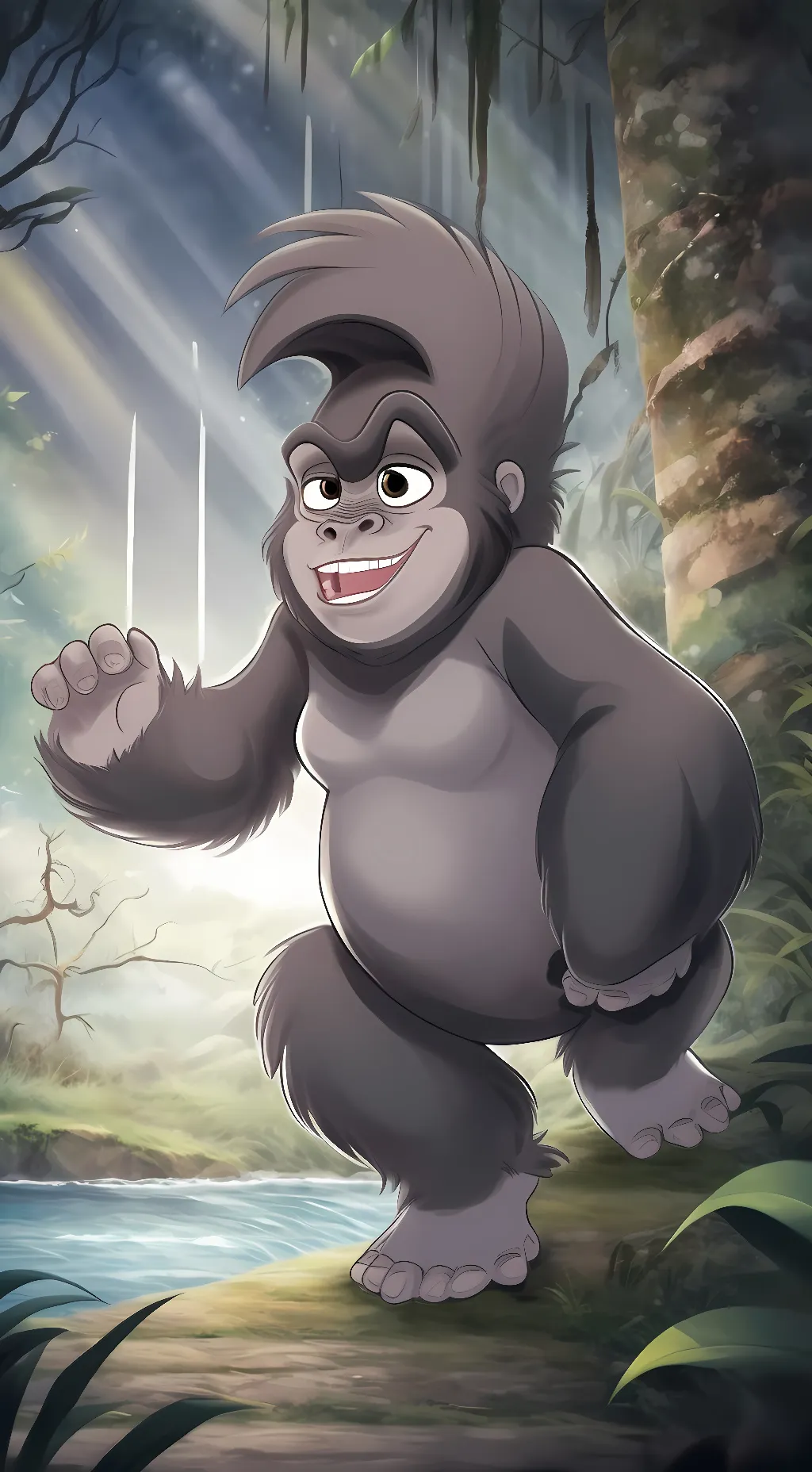 Talkie AI - Chat with Terk The Gorilla
