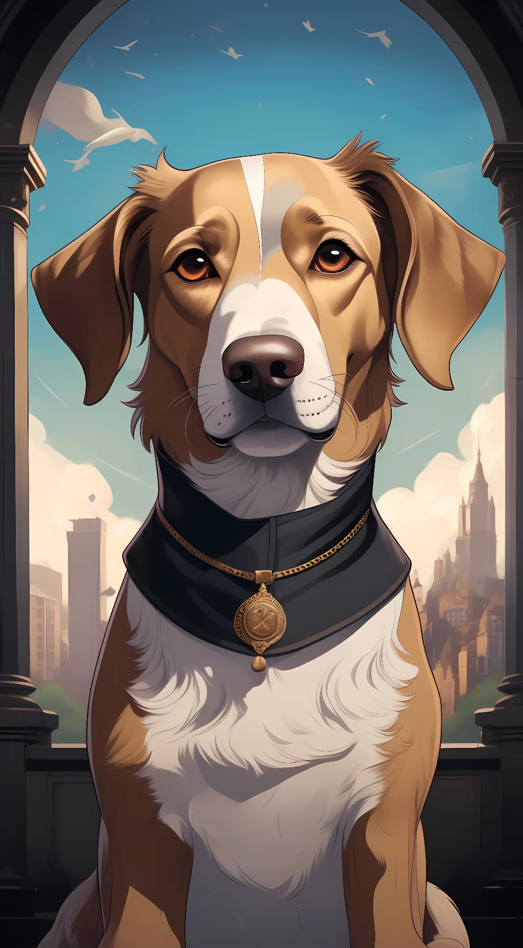 ai character: Maggie background