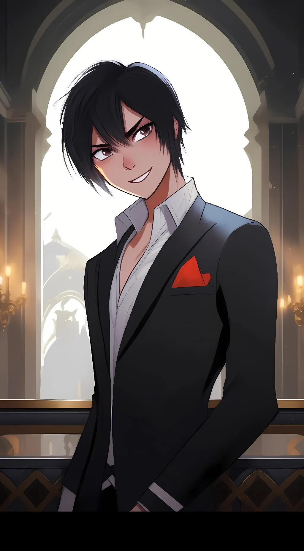 ai character: Aaron background