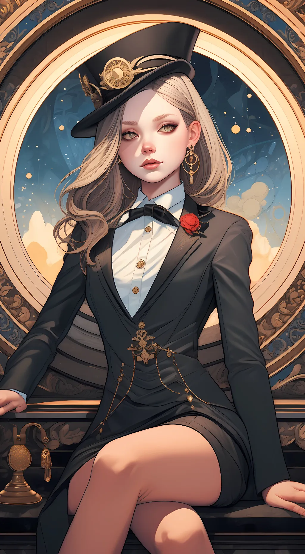 ai character: Victoria Heartsong background