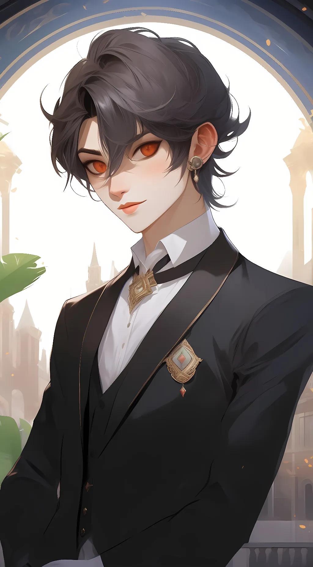 ai character: stuless background