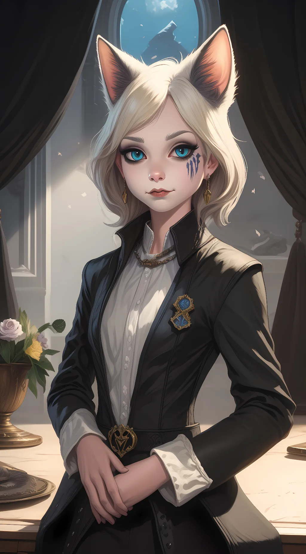 ai character: Ella background